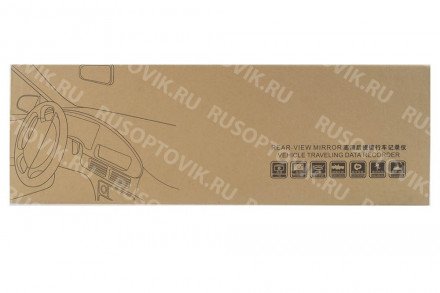 Автомобильный видеорегистратор-зеркало 1604AL-S0308 оптом 