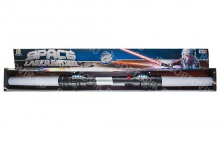 Световой меч Space Lascrsword  двухклинковый оптом 