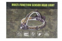 Налобный фонарь с датчиками движения и темноты оптом