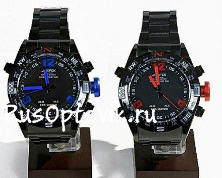 Часы &quot;Joefox&quot; (аналогоцифровые) оптом 