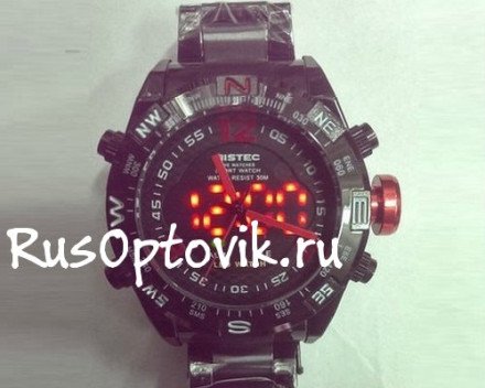 Часы &quot;Joefox&quot; (аналогоцифровые) оптом 