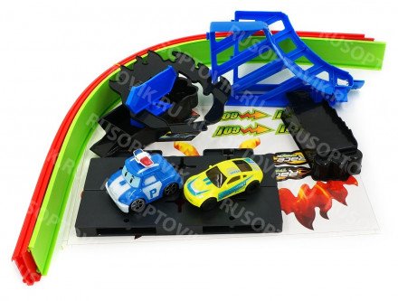 Автотрек кольцо Робокар Поли XZ-304 оптом 