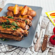 Maggi На второе для сочных ребрышек барбекю 30 г оптом