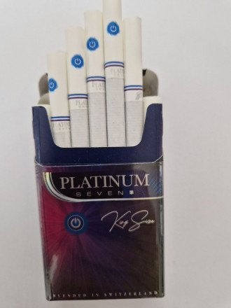 Сигареты Platinum Ice Blast King Size (кнопка) оптом  