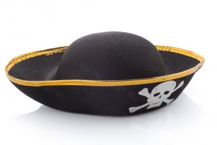 Шляпа пирата оптом 