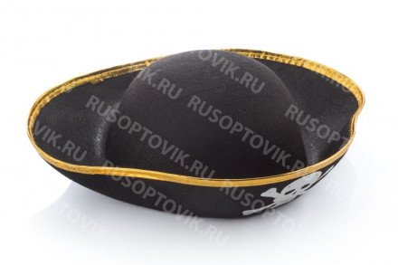 Шляпа пирата оптом 