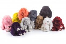 Брелок &quot;Кролик&quot; из натурального меха оптом