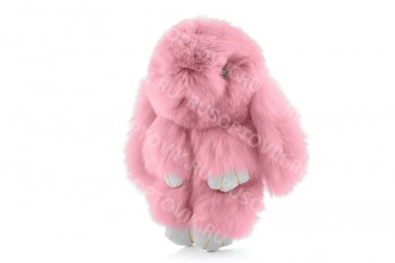 Брелок &quot;Кролик&quot; из натурального меха оптом 