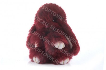 Брелок &quot;Кролик&quot; из натурального меха оптом 