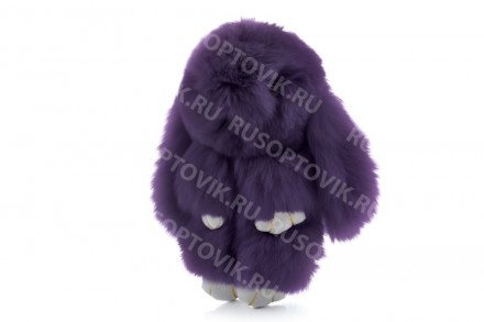 Брелок &quot;Кролик&quot; из натурального меха оптом 