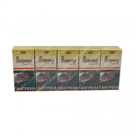 Корона Слим 100мм Желтая (ОРИГИНАЛ) оптом 