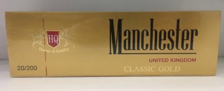 Сигареты Manchester Classic Gold оптом 