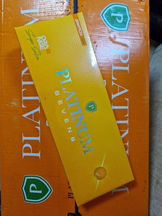 Сигареты Platinum Ice Mango Super Slims (кнопка) оптом  