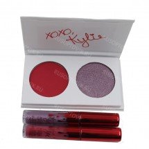 Набор Kylie RED палетка и 2 помады оптом