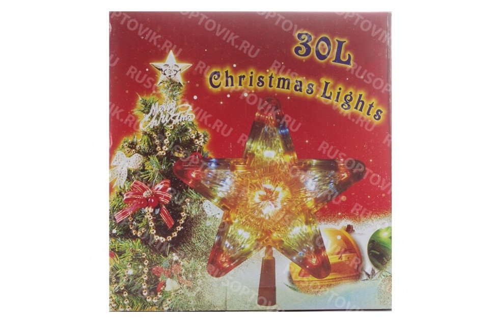 Елочное украшение "Звезда" оптом 