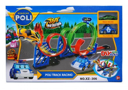 Автотрек кольцо Робокар Поли XZ-306 оптом 