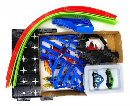 Автотрек кольцо Робокар Поли XZ-306 оптом 