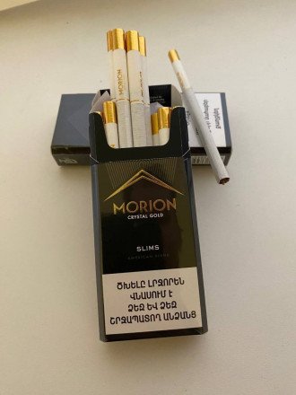 Сигареты Morion Slims 100mm Crystal Gold оптом 
