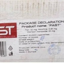 Сигареты FAST RED Original SERBIYA оптом 