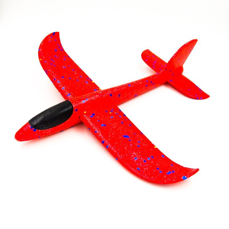 Самолет метательный планер из пенопласта 37 см оптом 