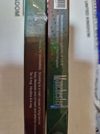 Сигареты Manchester Amber Crush Fusion Superslims оптом 