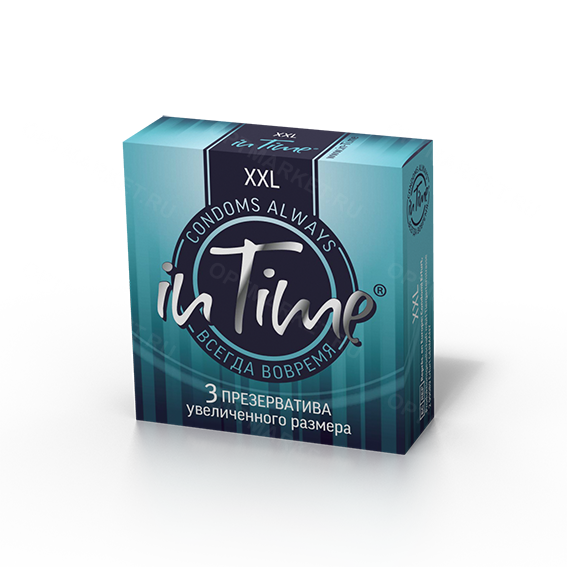 Презерватив In Time XXL увеличенного размера N3 оптом Презерватив In Time XXL увеличенного размера N3 оптом