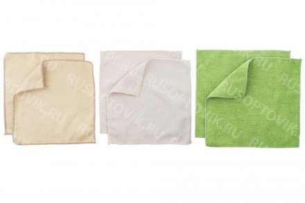 Салфетки многоразового применения микрофибра City Up оптом 